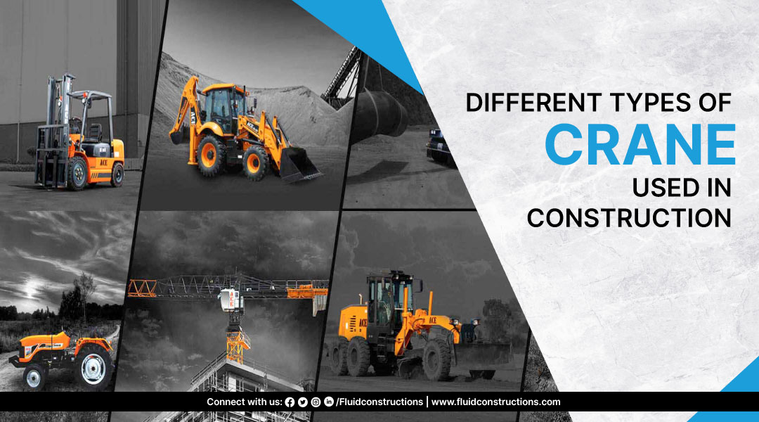  Different Types of Crane Used in Constructions